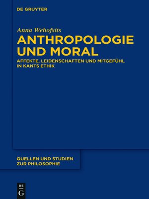 cover image of Anthropologie und Moral